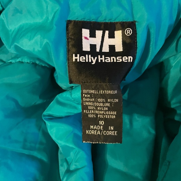 Vintage 90s Helly Hansen Ski/Snow Jacket. - Size 10 matching pant available - Picture 3 of 3